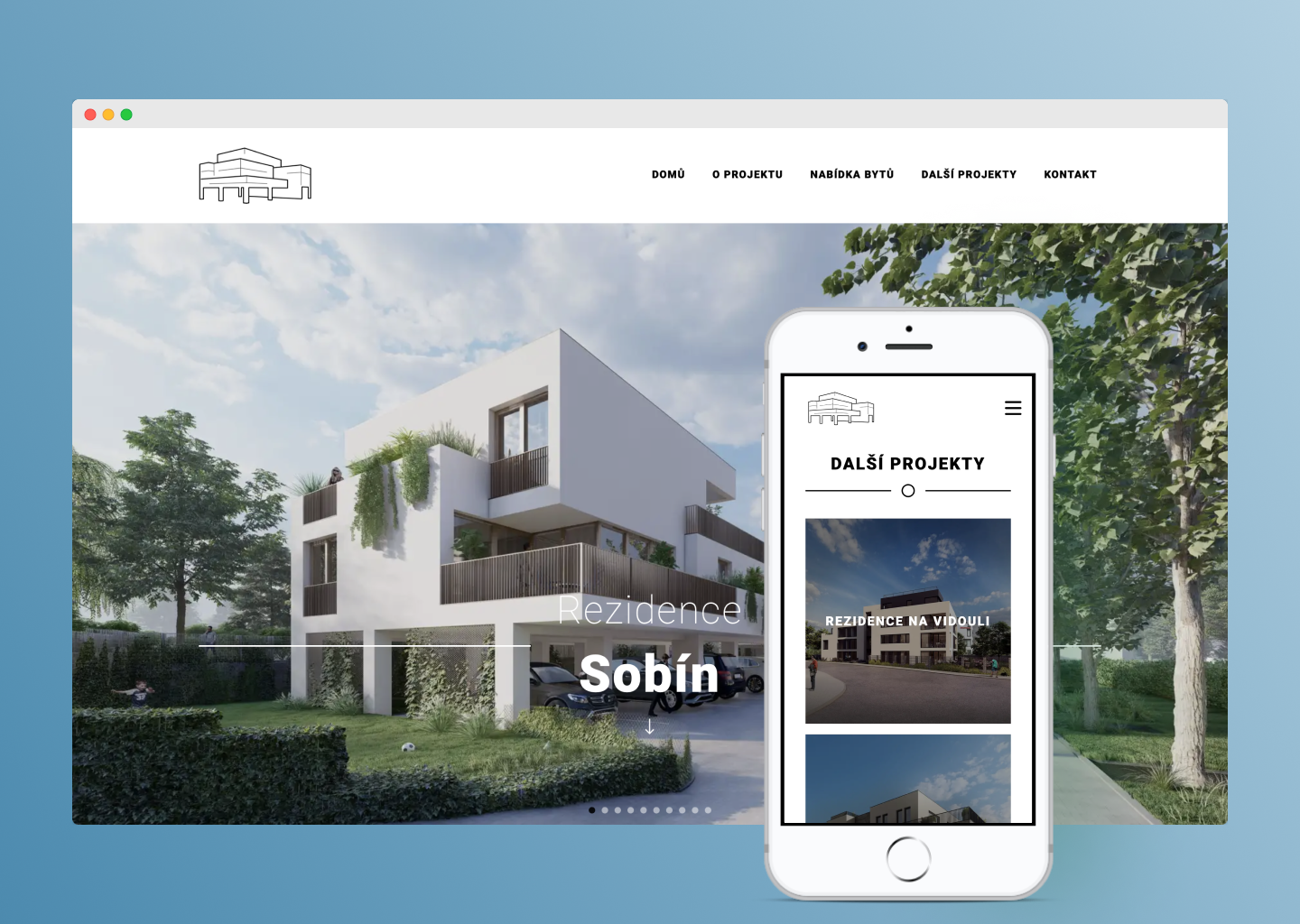 website preview on mobile